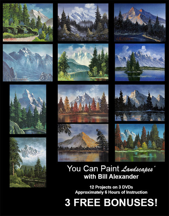 Learn To Paint Landscapes  with Bill Alexander