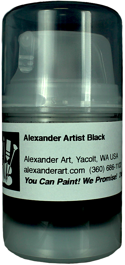 Alexander Artists' Black™ - 2.5 oz