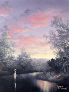 Egrets and Sunsets
