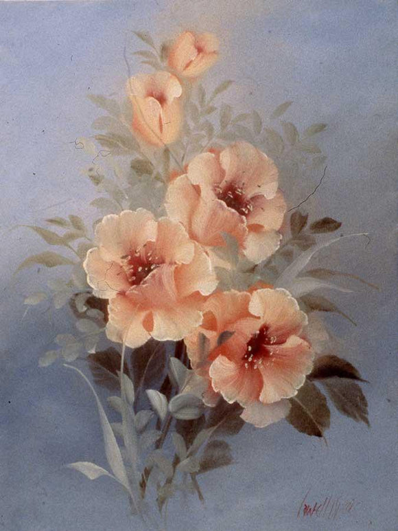 Peach Floral